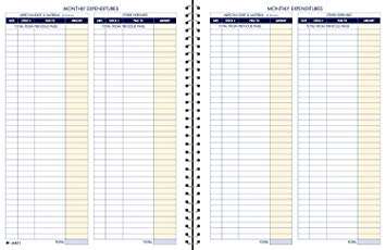 Adams Monthly Bookkeeping Book 8 12 x 11 by Office Depot & OfficeMax Adams Monthly Bookkeeping Book 8 12 x 11 by Office Depot & OfficeMax