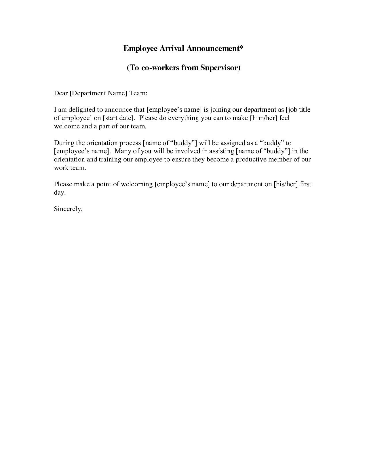 New Employee Intro Letter Fresh Letter Of Introduction Template New Employee Intro Letter Fresh Letter Of Introduction Template