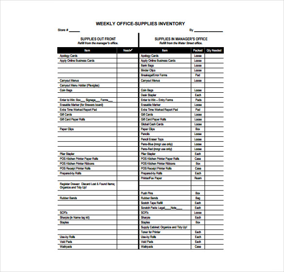 office supply inventory list Boat.jeremyeaton.co office supply inventory list Boat.jeremyeaton.co