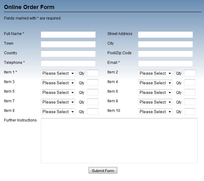 online order form templates Tier.brianhenry.co online order form templates Tier.brianhenry.co