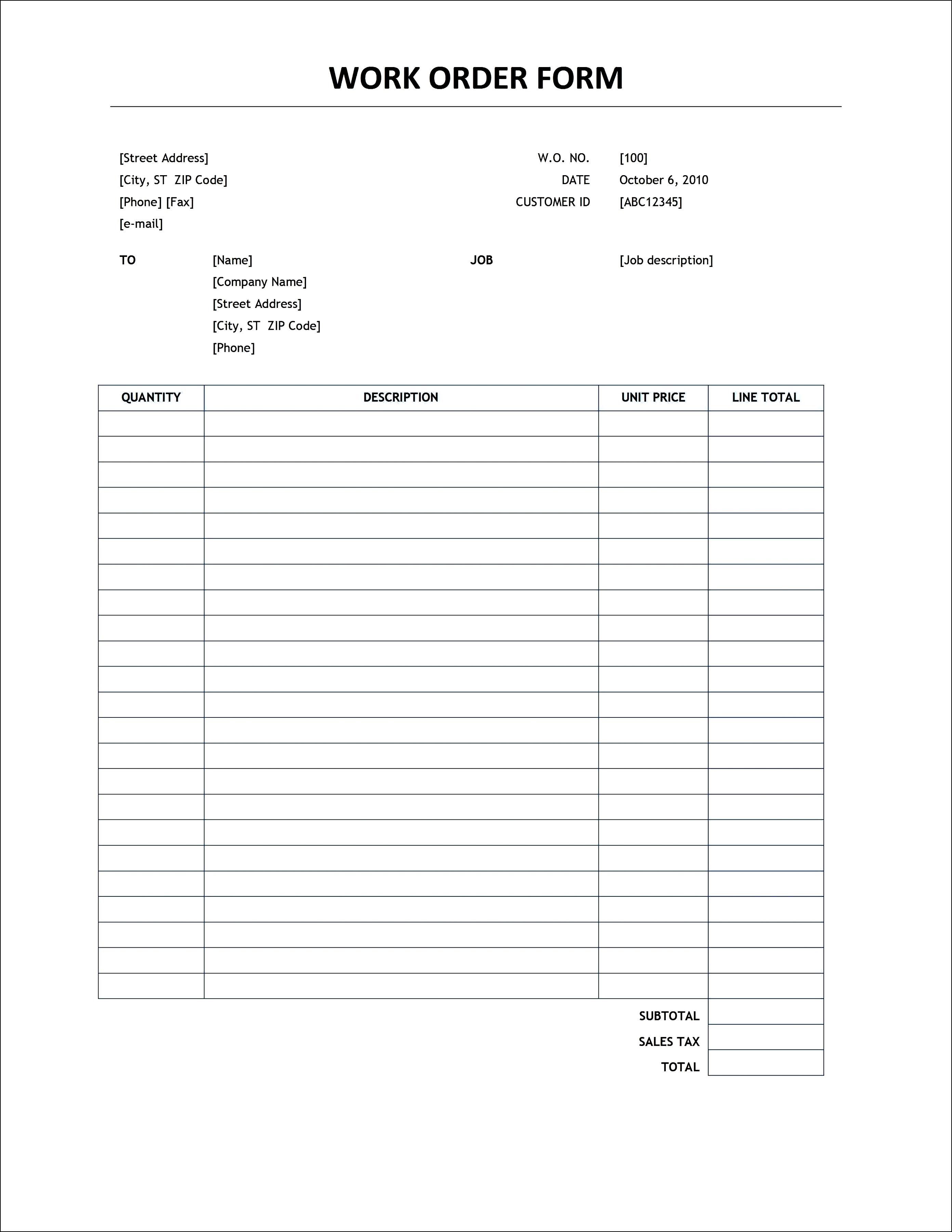 order form templates word 28 images 20 best simple order form order form templates word 28 images 20 best simple order form