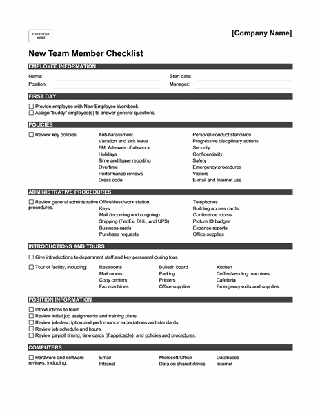 Safety Orientation Checklist Template | CMP101 6 Safety Orientation Checklist Template | CMP101 6