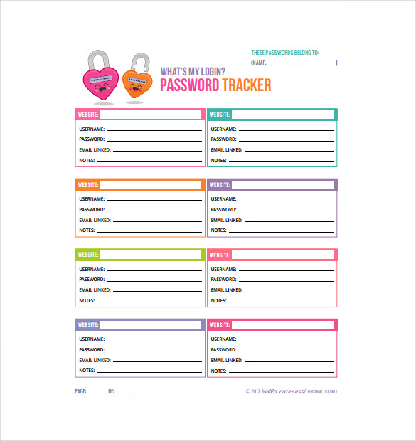 password template excel 9 password spreadsheet templates free word password template excel 9 password spreadsheet templates free word