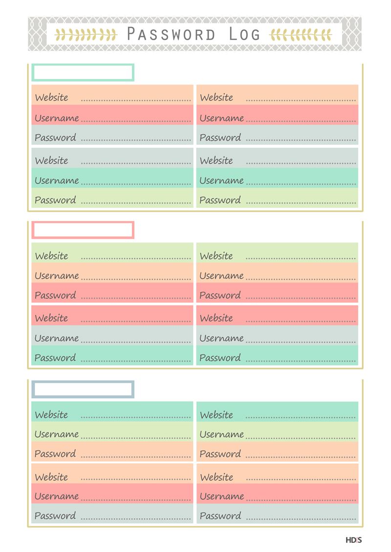 Free Password Templates and Spreadsheets | Smartsheet Free Password Templates and Spreadsheets | Smartsheet
