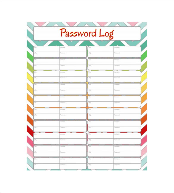 9+ Sample Password Spreadsheet Templates PDF, DOC, Excel | Free 9+ Sample Password Spreadsheet Templates PDF, DOC, Excel | Free