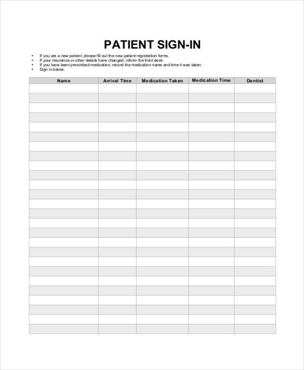 patient sign in sheet April.onthemarch.co patient sign in sheet April.onthemarch.co