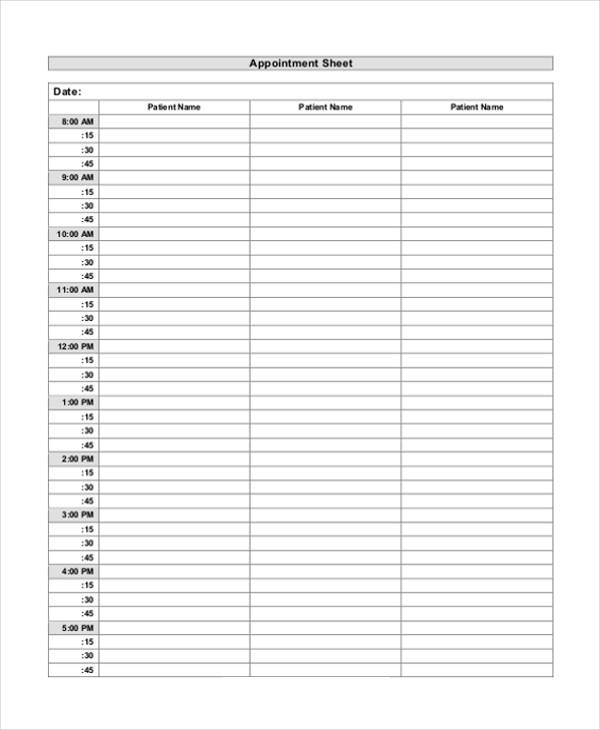 Patient Sign in Sheet Template | eForms – Free Fillable Forms Patient Sign in Sheet Template | eForms – Free Fillable Forms