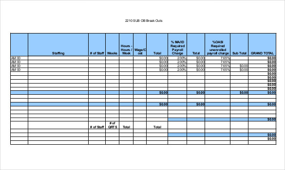 7+ Payroll Budget Templates – Free Sample, Example, Format 7+ Payroll Budget Templates – Free Sample, Example, Format
