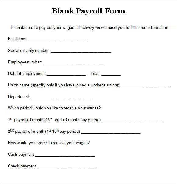 employee payroll forms template payroll agreement template sample employee payroll forms template payroll agreement template sample