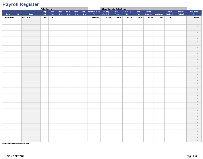 15 Free Payroll Templates | Smartsheet 15 Free Payroll Templates | Smartsheet