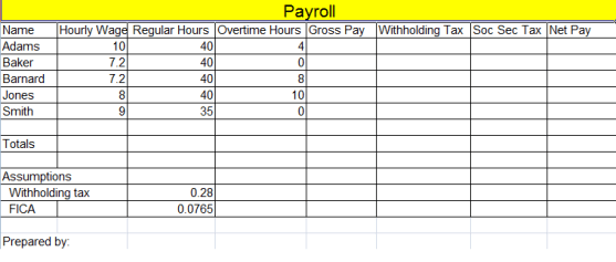 19+ Free Payroll Template Word Excel Formats 19+ Free Payroll Template Word Excel Formats
