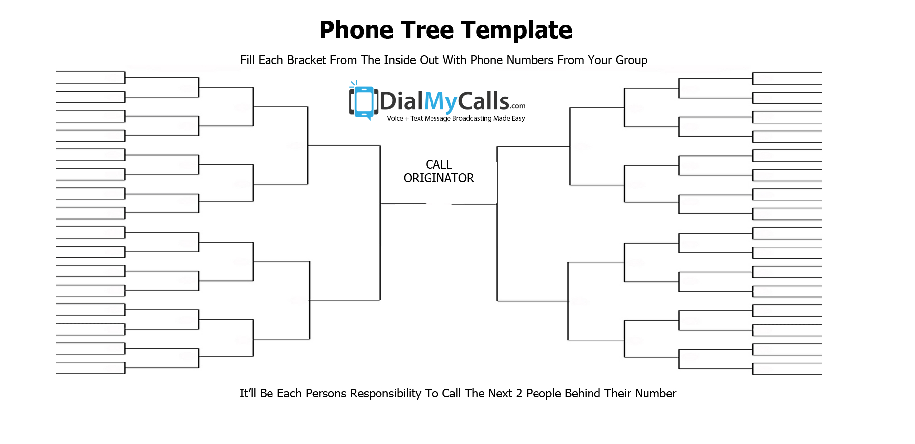 Printable Phone Tree Template – 15+ Free Word, Excel, PDF Format Printable Phone Tree Template – 15+ Free Word, Excel, PDF Format
