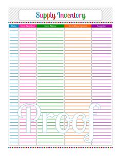 Inventory Count Sheet Template Inventory Count Sheet Template