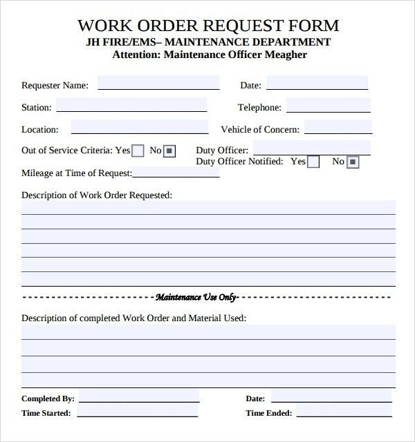 printable maintenance work order forms Gecce.tackletarts.co printable maintenance work order forms Gecce.tackletarts.co