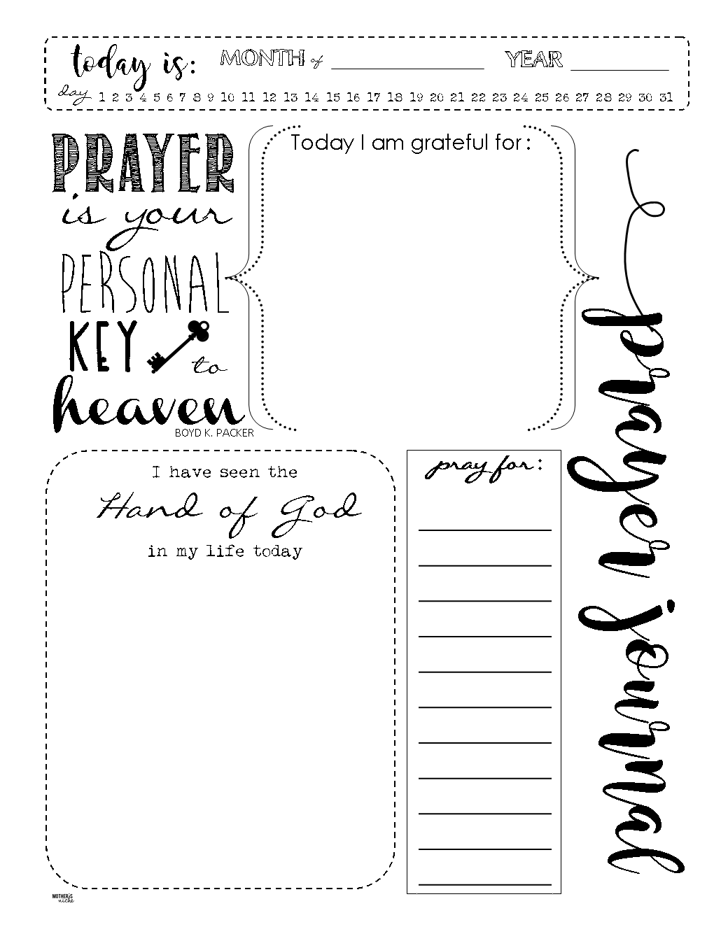 Start a PRAYER JOURNAL for More Meaningful Prayers: FREE PRINTABLES!!! Start a PRAYER JOURNAL for More Meaningful Prayers: FREE PRINTABLES!!!