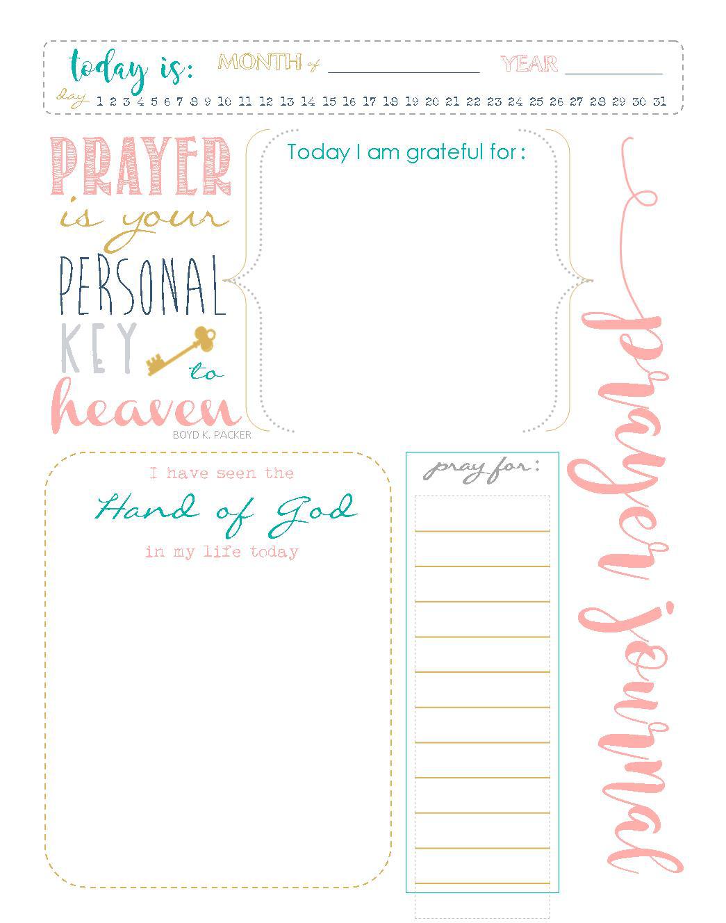 Start a PRAYER JOURNAL for More Meaningful Prayers: FREE PRINTABLES!!! Start a PRAYER JOURNAL for More Meaningful Prayers: FREE PRINTABLES!!!