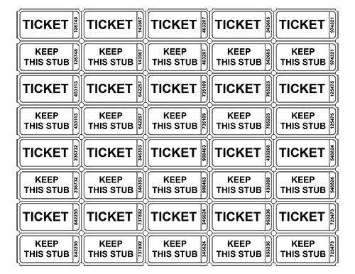 free printable raffle tickets | Free Printable Raffle Ticket free printable raffle tickets | Free Printable Raffle Ticket