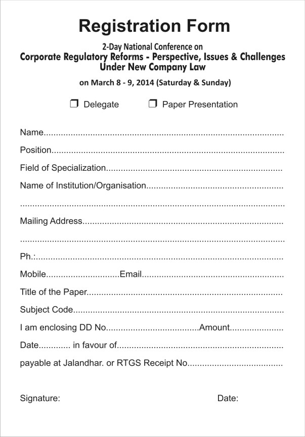 Printable Registration Form Templates Word Excel Samples Printable Registration Form Templates Word Excel Samples