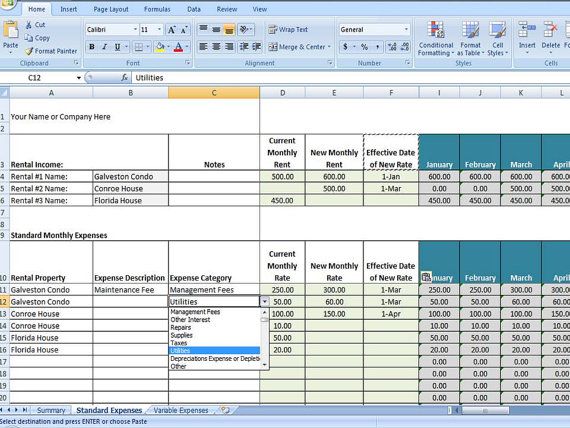 property management excel templates Boat.jeremyeaton.co property management excel templates Boat.jeremyeaton.co
