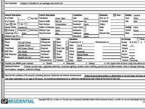Property Appraisal Form Template Property Appraisal Form Template