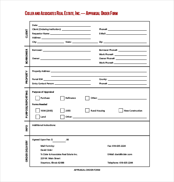 real estate appraisal forms free The Five Steps Needed For real estate appraisal forms free The Five Steps Needed For