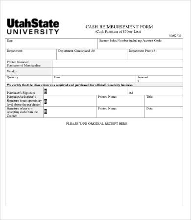 Sample Mileage Claim form Reimbursement form Template 10 Free Sample Mileage Claim form Reimbursement form Template 10 Free