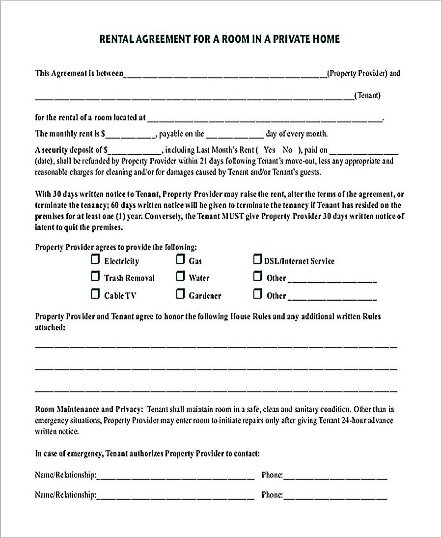 Room Rental Agreement in Private Home PDF Download , 9+ Room Room Rental Agreement in Private Home PDF Download , 9+ Room