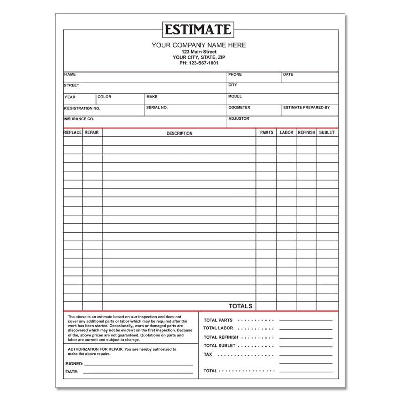 20+ Repair Estimate Templates Word, Excel, PDF | Free & Premium 20+ Repair Estimate Templates Word, Excel, PDF | Free & Premium
