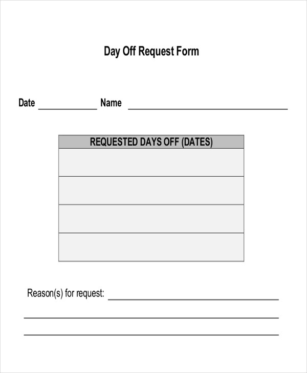 request for day off template Boat.jeremyeaton.co request for day off template Boat.jeremyeaton.co