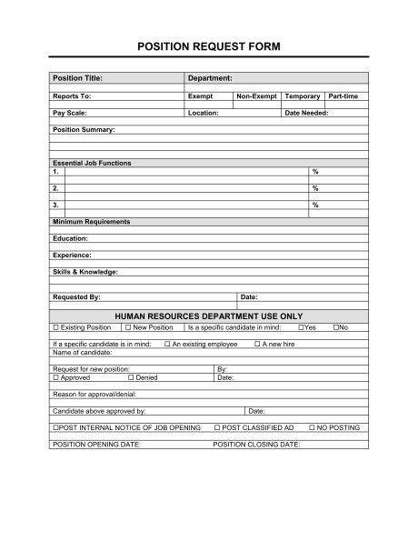 staffing request form template position request form template staffing request form template position request form template