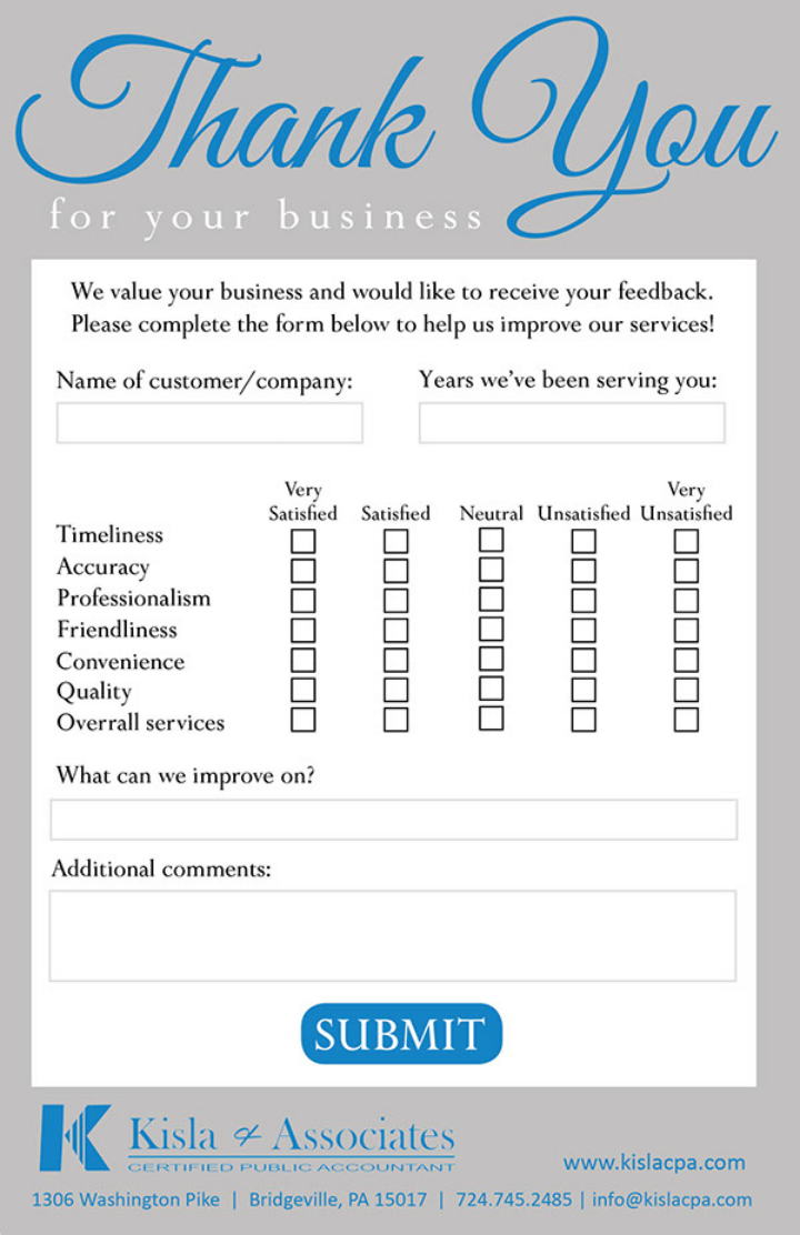 9+ Restaurant Customer Comment Card Templates & Designs   PSD, AI 