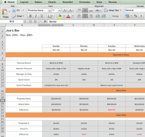 Restaurant Manager Log Book Template for Excel | 7shifts Restaurant Manager Log Book Template for Excel | 7shifts