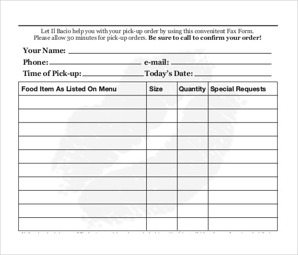 restaurant food order form template Tier.brianhenry.co restaurant food order form template Tier.brianhenry.co