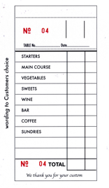 Restaurant Order Pad 2Ply EPRL Shopping Restaurant Order Pad 2Ply EPRL Shopping