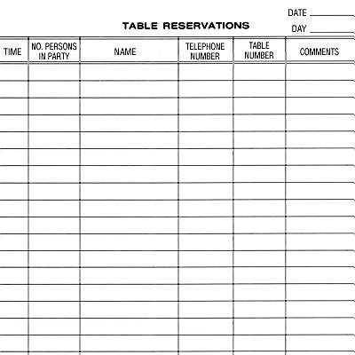 Restaurant Reservation Restaurant Reservation
