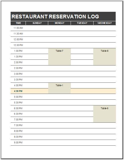 Free MS Word Template: Restaurant Reservation | ideas | Pinterest Free MS Word Template: Restaurant Reservation | ideas | Pinterest