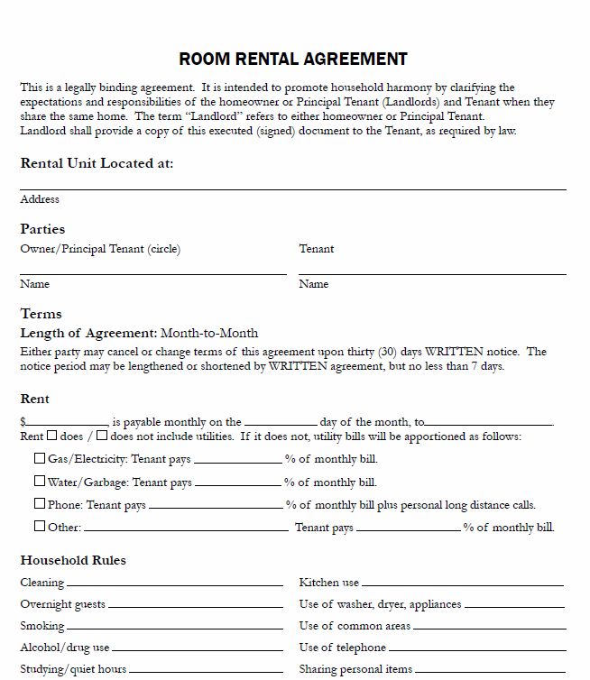room rental agreement template uk free room rental lease agreement room rental agreement template uk free room rental lease agreement