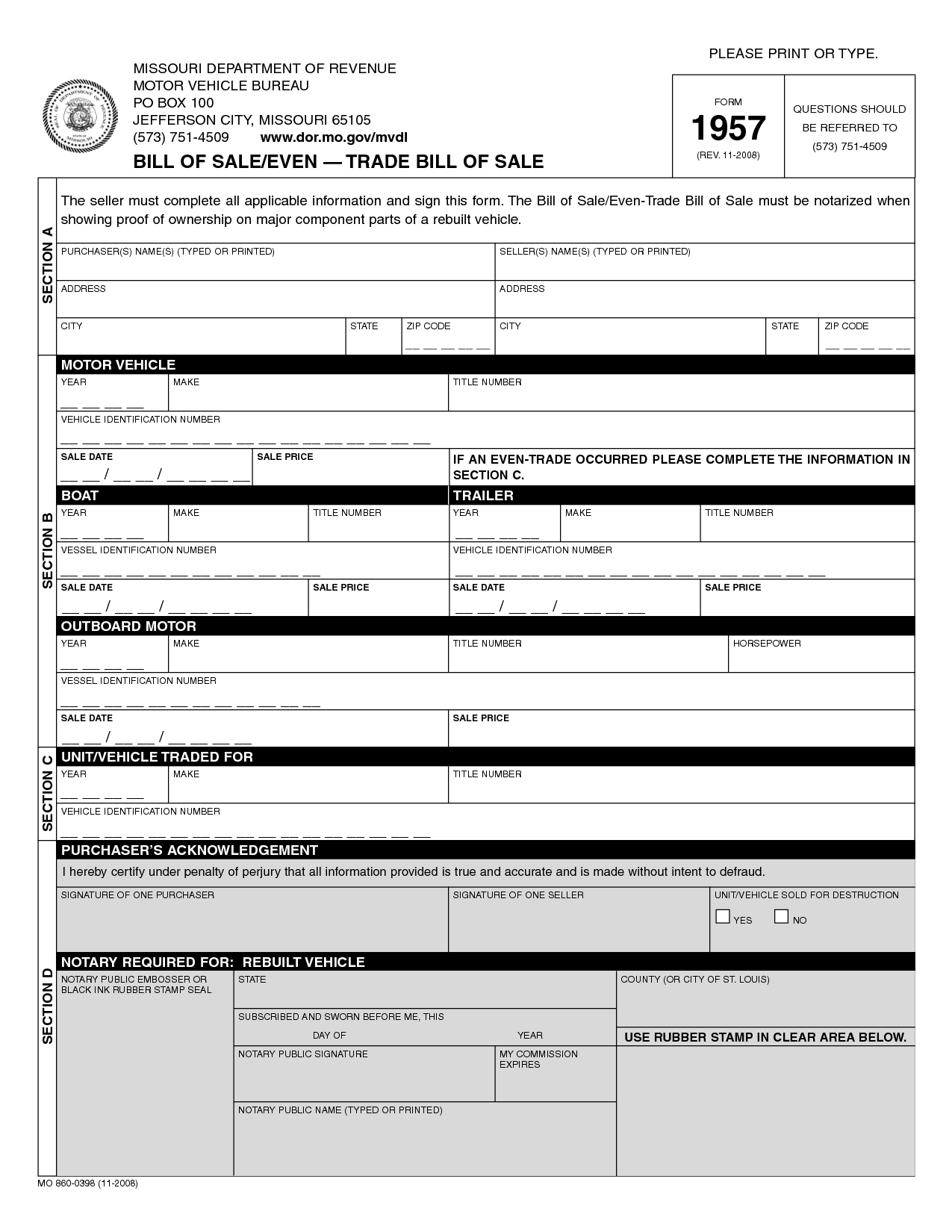 Free Idaho Vehicle Bill Of Sale Form Download Pdf | Word Template Free Idaho Vehicle Bill Of Sale Form Download Pdf | Word Template
