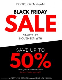 Black Friday Flyer Templates | PosterMyWall Black Friday Flyer Templates | PosterMyWall
