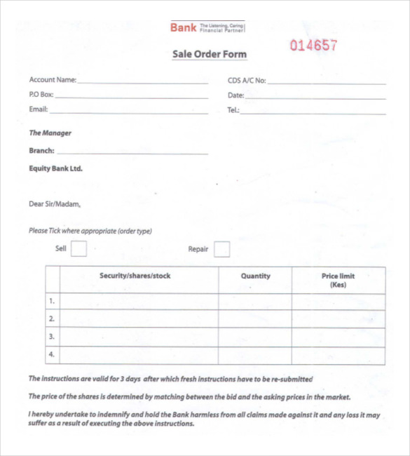 ANS Business Forms Large Sales Order Form #53T ANS Business Forms Large Sales Order Form #53T