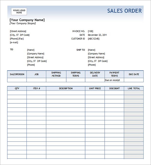 Sales Order Form | Pinterest | Order form, Free printable and Free Sales Order Form | Pinterest | Order form, Free printable and Free