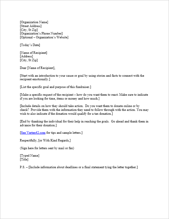 contribution letter template   Kleo.beachfix.co