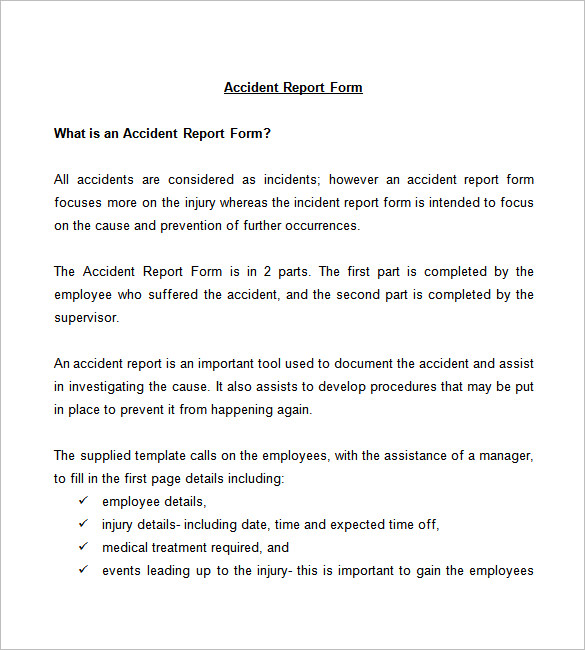 Incident Report Letter Sample New Employee Of For An Incident Report Letter Sample New Employee Of For An