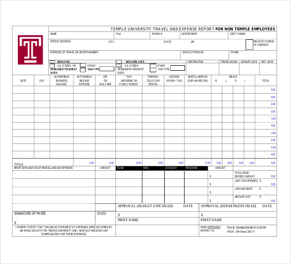 Expense Reports Templates 21 Expense Report Template Free Word Expense Reports Templates 21 Expense Report Template Free Word