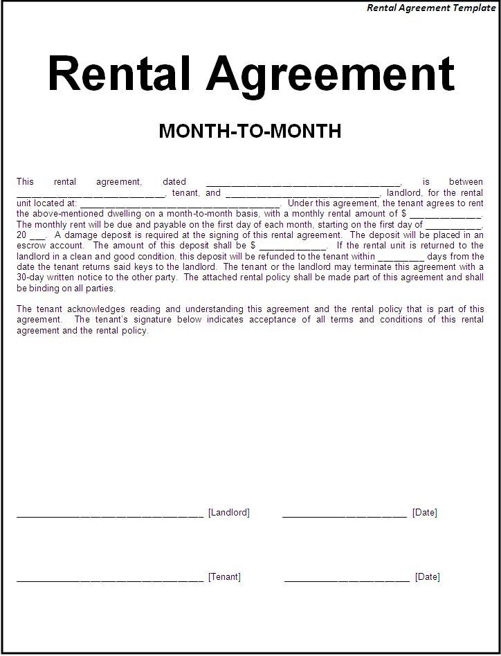 Printable Sample Simple Room Rental Agreement Form | Real Estate Printable Sample Simple Room Rental Agreement Form | Real Estate