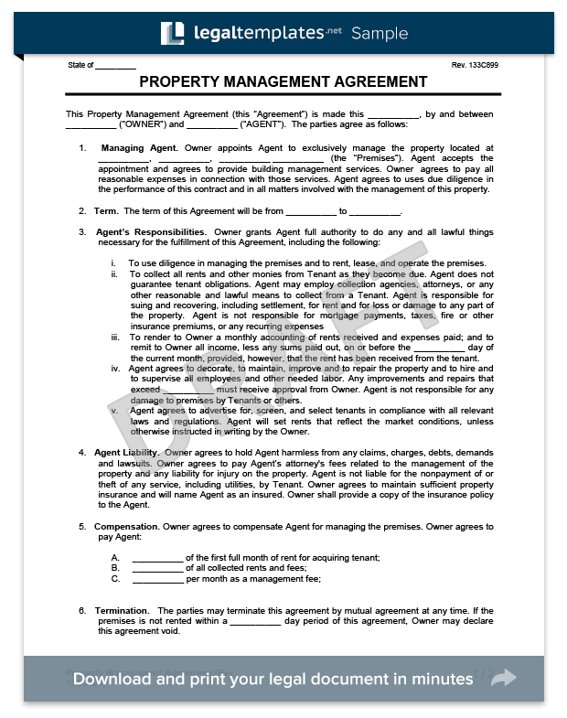 property management services agreement template landlords property property management services agreement template landlords property