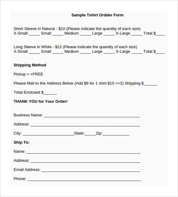 sample t shirt order form template t shirt order form template 26 sample t shirt order form template t shirt order form template 26