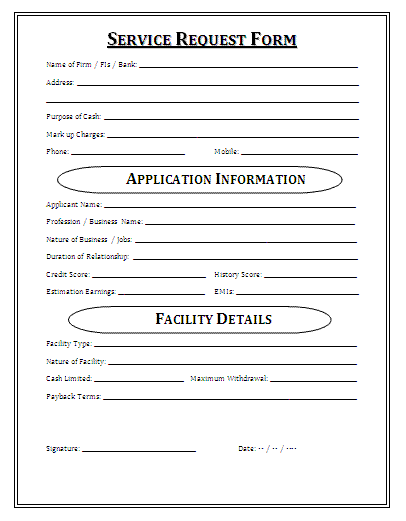 Medical Service Request Form A Service Request Form Is A Pre Medical Service Request Form A Service Request Form Is A Pre