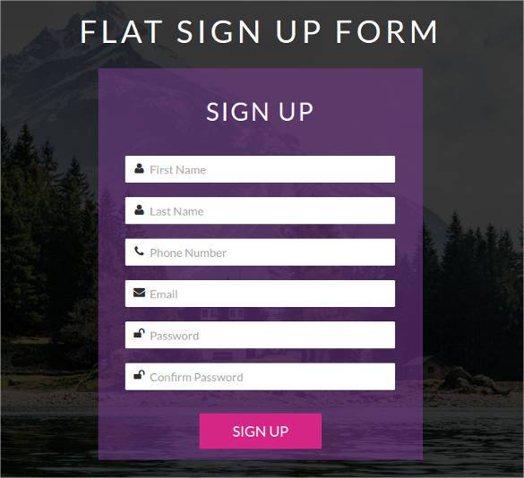 Template Sign Up Form Evpatoria.info Template Sign Up Form Evpatoria.info