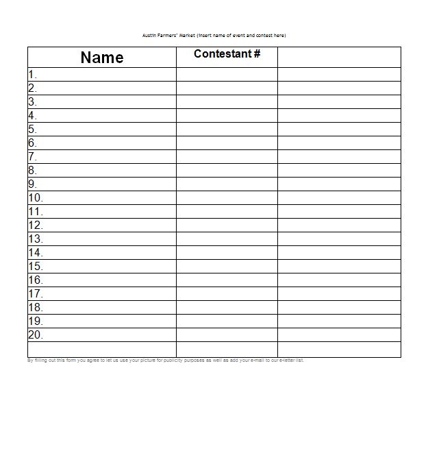 40 Sign Up Sheet / Sign In Sheet Templates (Word & Excel) 40 Sign Up Sheet / Sign In Sheet Templates (Word & Excel)